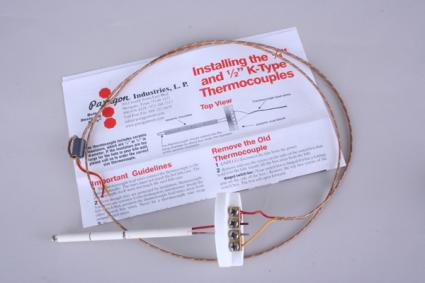  Replacement Thermocouple Type K For Paragon Kilns