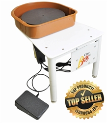 Clay Boss is a top selling beginner to intermediate potters wheel
