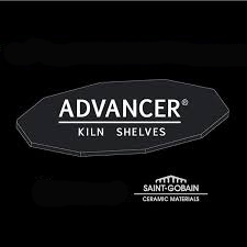 Advancer Kiln Shelf 11x22 x 5/16" Nitride Bonded Silicon Carbide Rectangle