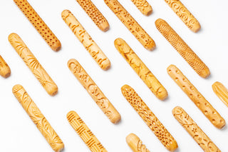 multiple textured rollers 