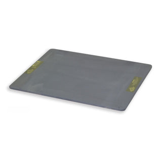 Advancer silicon carbide kiln shelf, 13x16 inches rectangular kiln furniture, 5/16 inch thick for high-temperature ceramic firing.