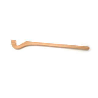 Shimpo medium throwing stick with hook end, ceramic pottery tool used for shaping and throwing clay on the wheel.