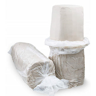 Berkshire White Earthenware Moist Clay - 50Lb Box - Delivered Price