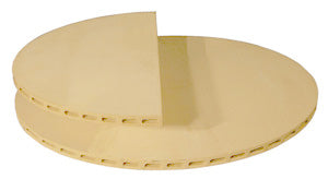 Gillespie Hollow Core Kiln Shelf - HALF ROUND 26" X 5/8"