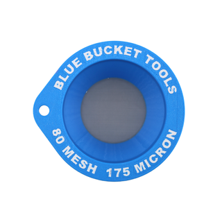 Blue Bucket Tools - 80 Mesh Cup Sieve Blue color