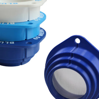 Blue Bucket Tools - 60 Mesh Cup Sieve Blue color
