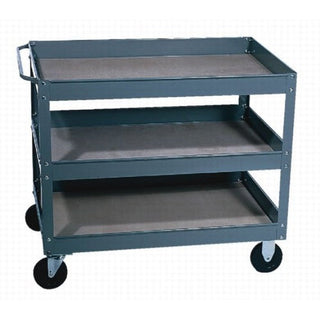 Debcor 9500 Kiln Cart small, studio furniture by Debcor Studio Furniture, showing metal frame and wheeled base for kiln transportation