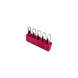 BuschKraft 5-piece dragonfly trimming tools set with medium rounded blades for precise garden pruning and trimming.