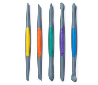 Clay Finishing Tools – Small Strong-Firm Silicone Set (5 pcs)