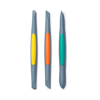 Clay Finishing Tools â€“ Medium Strong-Firm Silicone Set (3 pcs)