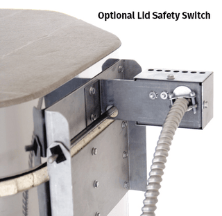 Paragon Kilns Fusion 8 kiln furniture kit lid switch component, used for kiln control and safety.