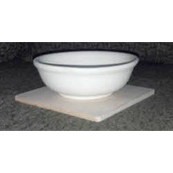 North Star Potters Bat System 12 refills showing lightweight ceramic pottery bats with brand labeling for pottery wheel use.