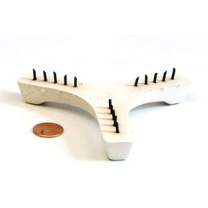 Roselli #10 - One Dozen 15 Pin Kiln Stilt (3.5")