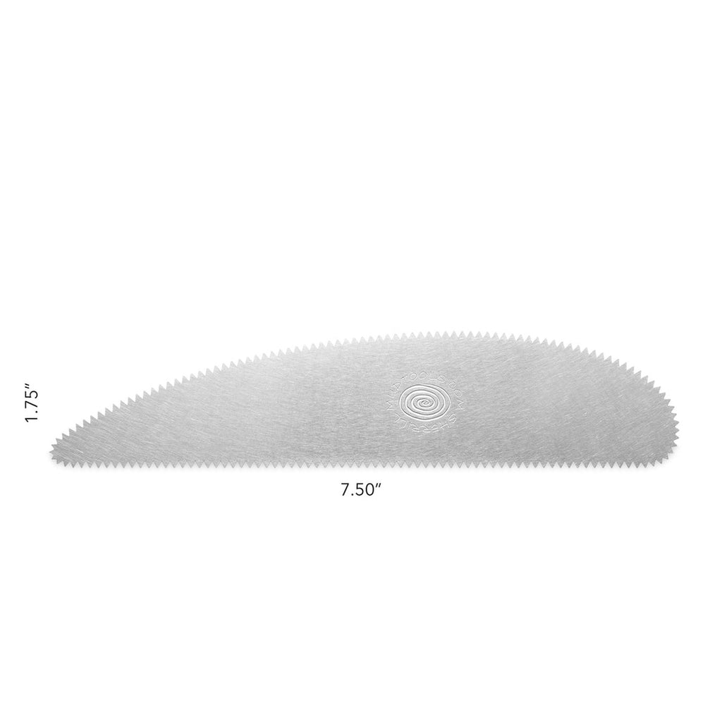Sherrill Mudtools - XL Scraper Rib (Coarse)