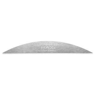 Sherrill Mudtools HAX Tool potters rib in black, used for shaping and smoothing clay in ceramics and pottery projects.