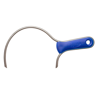 Sherrill Mudtools Clay Wire Cutter with straight wire for precise shaping and trimming of ceramic and pottery clay.