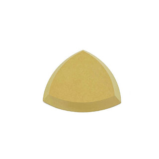 GR Pottery Forms spherical triangle 8-inch drape mold for pottery shaping, featuring a smooth, rounded surface and precise geometric design.