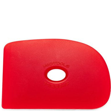 Sherrill Mudtools : Potters Rib: VERY SOFT RED RIB 2