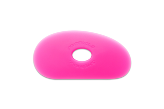 Polymer Ultra Soft Pink Rib : Shape 1 - Small