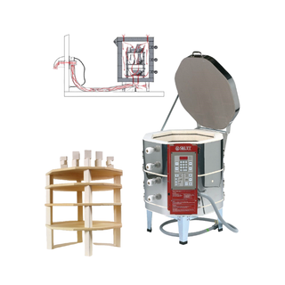 Skutt KM818 Kiln Package with Furniture Kit & Vent