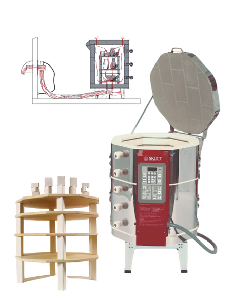 Skutt KM-818-3 Kiln | Skutt Cone 10 Kiln | Sheffield Pottery