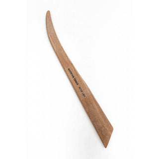Kemper Tools WT28 wood sculpting tool, 8-inch modeling tool for pottery and clay shaping, featuring a smooth wooden handle