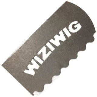 Wiziwig Pottery Tools Wiziwig Profile Rib Multi-Functional Richard, a ceramic potters rib with textured surface for shaping clay.