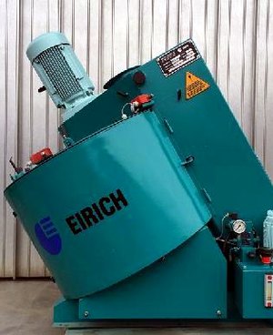Eirich clay mixer at Sheffield Pottery's clay plant