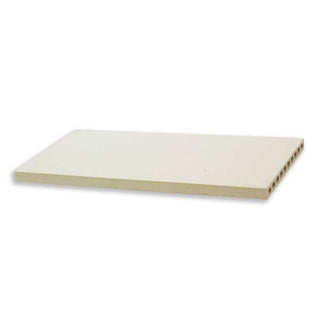 20-inch by 10-inch Corelite kiln shelf by Cedar Heights, rectangular kiln furniture with 3/4-inch thickness for pottery firing.