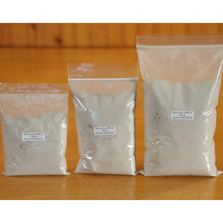 Sheffield Pottery Bentonite HPM-20 raw material in a 5-pound bag, showing the sealed packaging of this clay product.