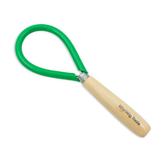Wiziwig Ceramiloop Burnisher sculpting tool from Wiziwig Pottery Tools for smoothing and polishing clay surfaces.