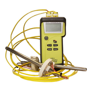 Olympic Digital Pyrometer with two 10" Type K thermocouples
