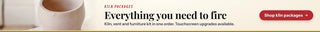 Kiln packages: everything you need to fire. Kiln, vent and furniture kit in one order. Shop kiln packages.