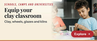 Sheffield Pottery for schools, camps and universities: equip your clay classroom with clay, wheels, glazes and kilns. Explore.