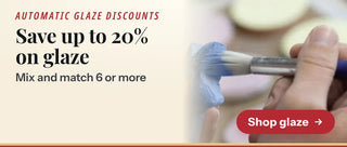 Automatic glaze discounts: save up to 20% on glaze. Mix and match 6 or more glazes and underglazes for 5% off, up to 20% off at 48. Shop pottery glaze.
