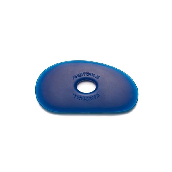 Sherrill Mudtools : Potters Rib: HARD BLUE RIB 1