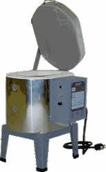 Olympic Doll /Test Mini Oval Kiln: Cone 10, Top Loading 120 Volt Electric Kiln - Image 2