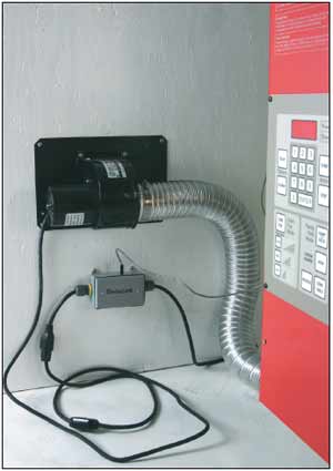 The Skutt EnviroLink For Connecting Vent to Kiln Controller