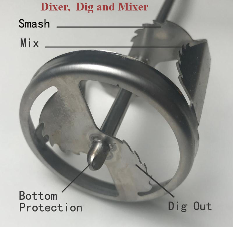 Digger mixer