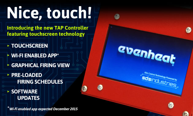 TAP Touchscreen Kiln Controller